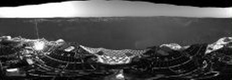 Rumsonden Opportunity har taget flere opsigtsvækkende billeder fra MArs. - Foto: AP 