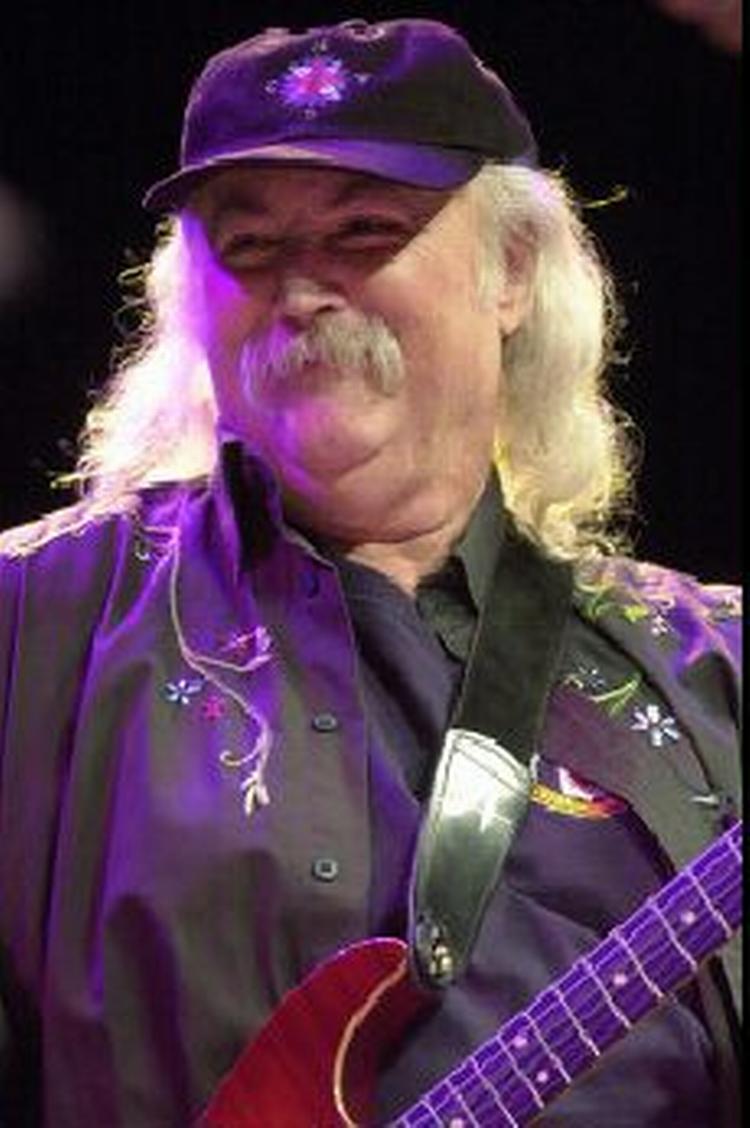 David Crosby under en koncert i Madison Square Garden. - Foto: AP 