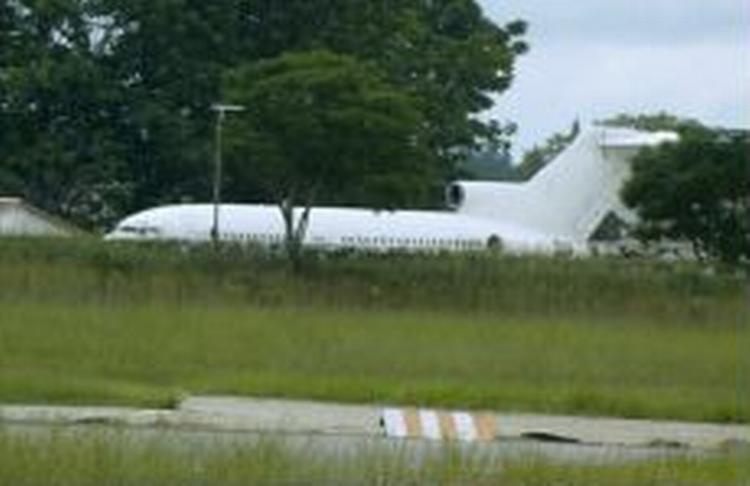 Zimababwe siger, at flyet er amerikansk indregistreret. USA nægter. - Foto: AP 