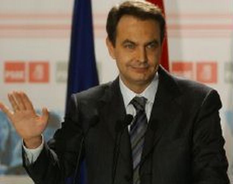 Socialistpartiets leder José Luis Rodriguez Zapatero. - Foto: AP 