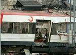 Terrorangrebene ramte fire tog i myldretiden 11. marts. - Foto: AP 