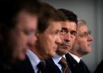 »Der er spæde tegn på, at opsvinget kommer, men regeringen ønsker at sætte skub i opsvinget«, sagde statsministeren. - Foto: Jens Dresling 
