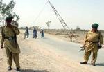 Paramilitæriske styrker ved grænsen til Afghanistan. - Foto: AP 
