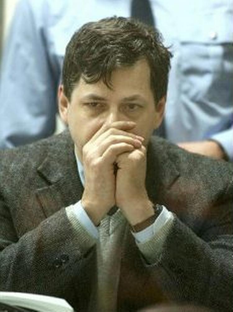 Marc Dutroux under retssagen. - Foto: AP 