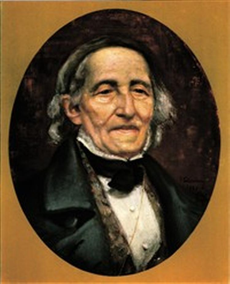 Gerhard Bonnier. Maleri: Torsten Schoenberg 