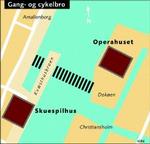 Gang- og cykelbro. 