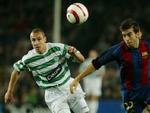 Henrik Larsson og Celtic kæmpede heroisk hele kampen. - Foto: AP 