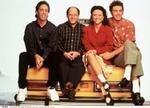 Der er ikke plads til Cramer, Elaine og George i de nye fem-minutters film om Jerry Seinfeld. - Foto: Cinetext 