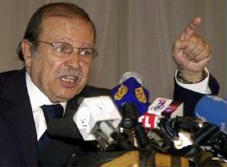 Præsident Abdelaziz Bouteflika er storfavorit til at vinde valget. - Foto: AP 