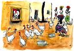 Tegning: Mette Dreyer 