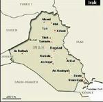Fallujah ligger 60 kilometer vest for Bagdad. 