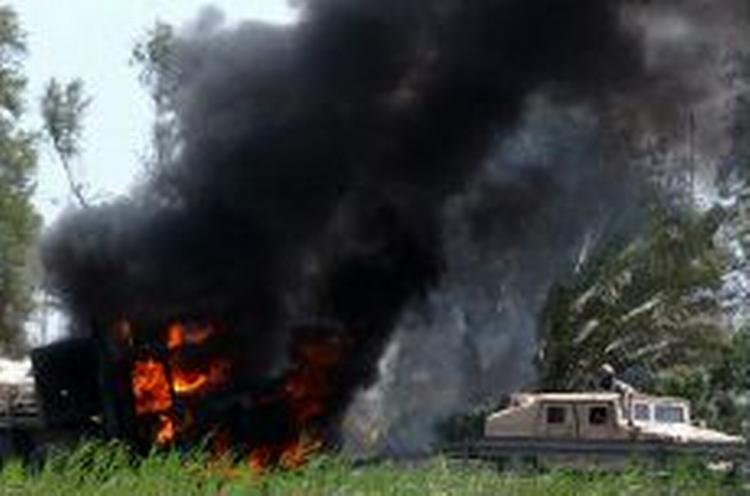 Trods våbenhvile i Fallujah har der været kamphandlinger på vejen mellem Bagdad og Fallujah. - Foto: AP 