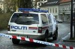 I denne politibil blev den 53-årige betjent dræbt. - Foto: AP 