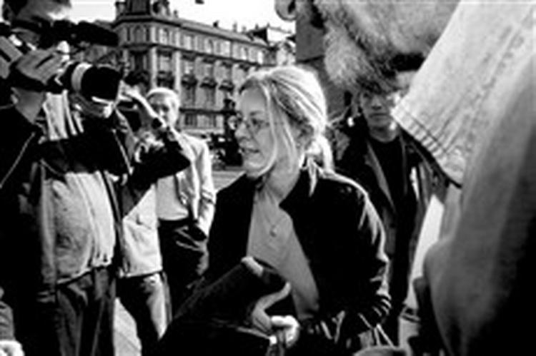 Katharine Gun kom i går til Danmark for at modtage en pris for at have lækket oplysninger.   Foto: Martin Lehmann 