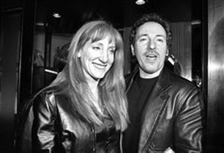 Patti Scialfa og Bruce Springsteen. - Foto: AP 