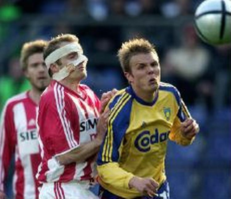 Peter Foldgast forudser efter sejren, at Brøndby bliver danske mestre i år. - Foto: Peter Hove Olesen 