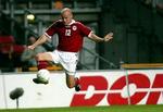 Kasper Bøgelund var sidst på landsholdet i 1-1 kampen hjemme mod Finland i august 2003. - Arkivfoto: Thomas Wilmann 