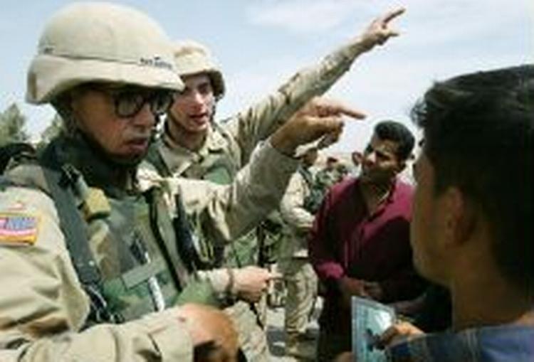 Fallujah er centrum for oprøret mod besættelsesmagten. - Foto: AP 