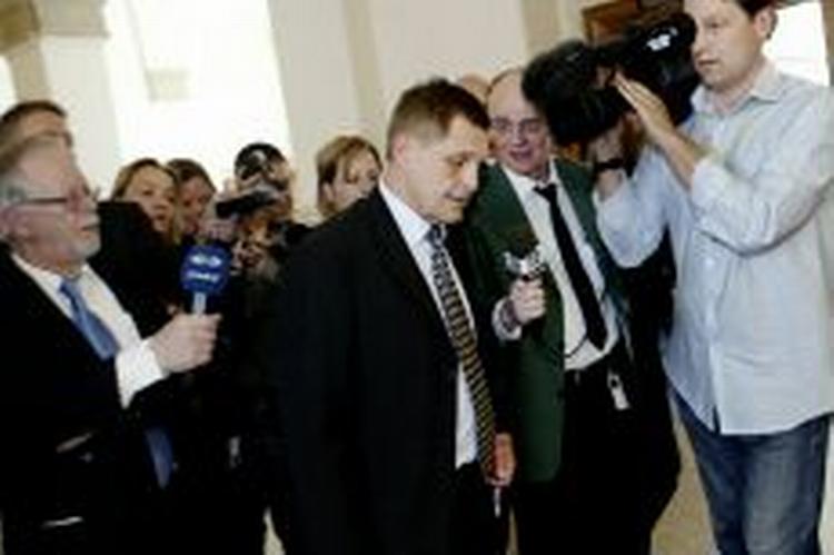 Journalisterne har belejret Jensby de seneste dage. - Foto: Miriam Dalsgaard 