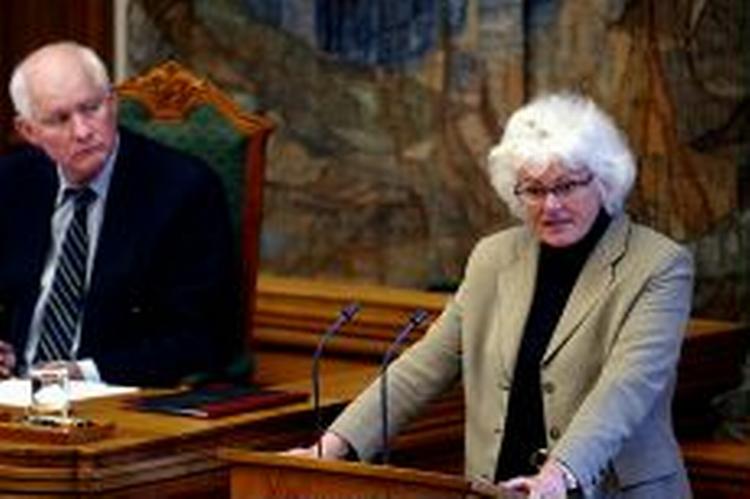 Fødevareminister Mariann Fischer Boel (V). - Foto: Thomas Wilmann 
