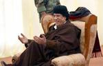 Moamar Gaddafi håber på støtte fra EU. - Foto: AP 