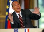 Chirac sagde i dag, at Tyrkiet skal indlemmes i EU, men at landet endnu ikke er klar. - Foto: AP 