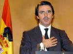 Den tidligere spanske ministerpræsident, Aznar, fastholdt efter terrorangrebene i Madrid 11. marts, at den baskiske terrorgruppe, ETA, stod bag. - Foto: AP 