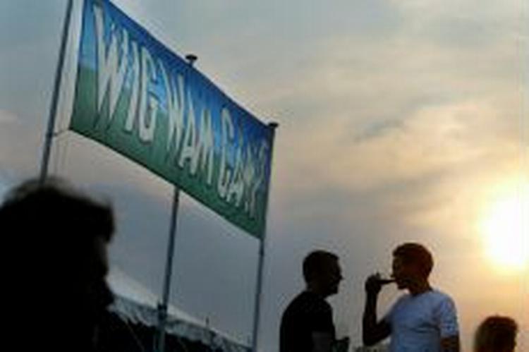 Wig Wam nåede kun at afholde en koncert, før projektet krakkede. - Foto: Claus Lunde 
