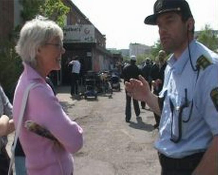 Politiet holdt Karen Jespersen borte fra mødet. - Foto: Localeyes 