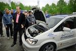 Her kommer en brintbil uden forurening. - Foto: Morten Langkilde 
