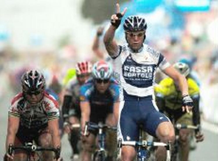 Petacchi har vundet tre etaper i årets Giro d'Italia. - Foto: AP 