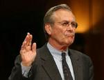 USA's forsvarsminister, Donald Rumsfeld. - Foto: AP 