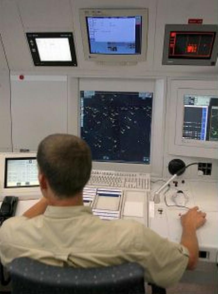 Den danske flyveleder arbejdede for selskabet Skyguide her i Kloten i Schweiz. - Foto: AP 