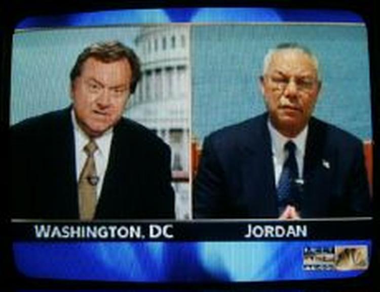 NBC har interviewet Colin Powell under hans besøg i Jordan. - Foto: AP 