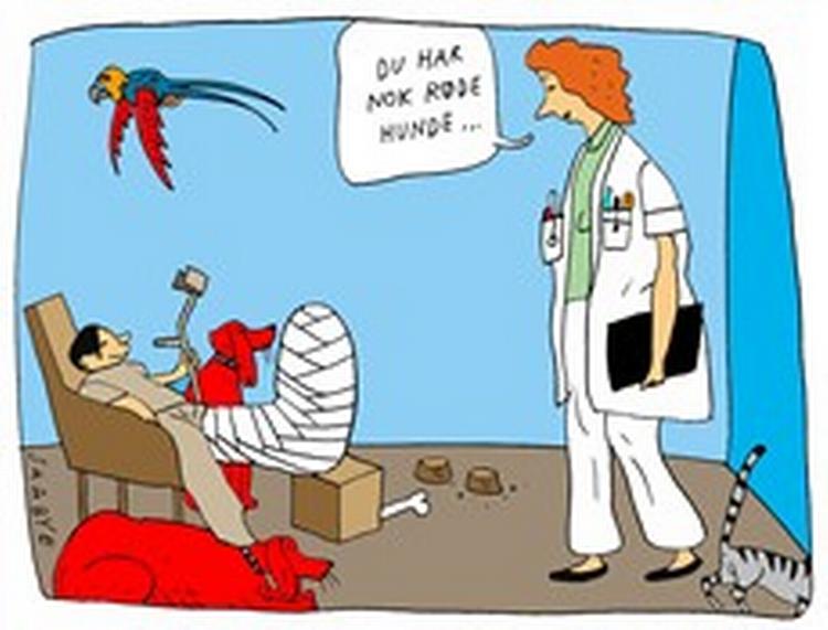 - Tegning: Jørgen Saabye 