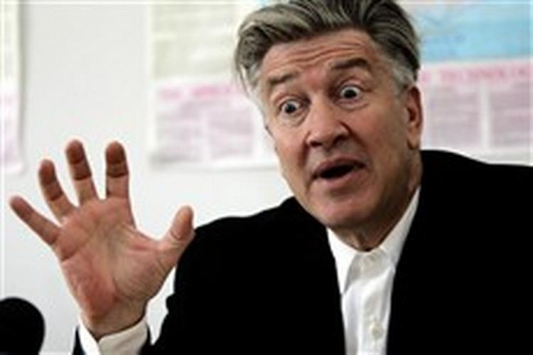 David Lynch prøvede at overbevise de fremmødte om, at meditation kan skabe fred i verden.   Foto: Miriam Dalsgaard 