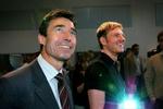 Fogh og Lomborg står sammen i kampen mod verdens ti største problemer. - Foto: Hilde Lillejord 