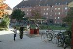 Mjølnerparken på Nørrebro i KØbenhavn er et af de mest udlændingetætte områder. - Arkivfoto: Gert Jensen 