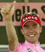 I den samlede stilling har Cunego 1,14 minutter ned til nummer to. - Foto: AP 