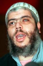Abu Hamza al-Masri er blind på det ene øje. - Foto: AP 