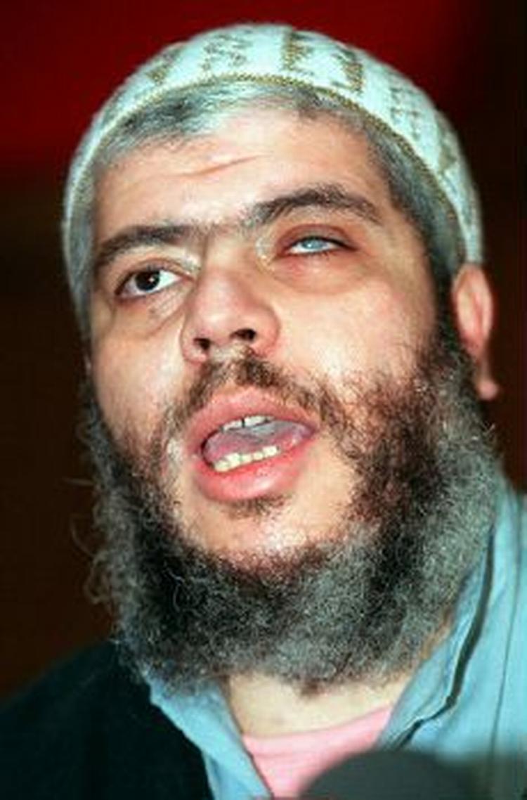 Abu Hamza al-Masri er blind på det ene øje. - Foto: AP 