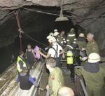 Redningsfolkene kunne ikke redde de fem turister. - Foto: AP 