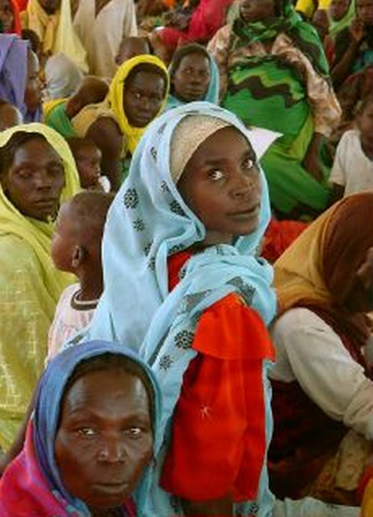 Hver femte barn i Darfur er underernæret. - Foto: AP 