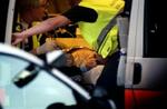 En 36-årig mand blev onsdag aften udsat for et likvideringsforsøg på Nørrebro. Han blev ramt i hånden og balden, men var ikke i livsfare. En tilfældigt forbipasserende kvinde blev ramt i hånden.   Foto: Pelle R 
