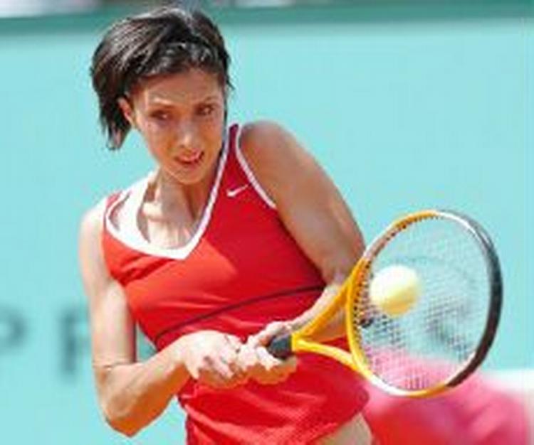 Myskina imponerede også i semifinalen, hvor hun gjorde kort proces med USA's Capriati. - Foto: AP 