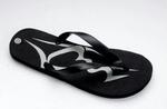 Den omstridte sandal. - Foto: Hilde Lillejord 