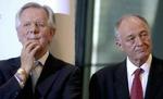 Ken Livingstone fra Labour (th) og den konservative modkandidat, Steve Norris (tv). - Foto: AP 