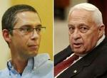 Ariel Sharon og hans søn Gilad. - Arkivfoto: AP 