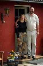 Gitte Clausen og Erik Klibo Sørensen fungerer som akutfamilie. - Foto. Jens Dresling 