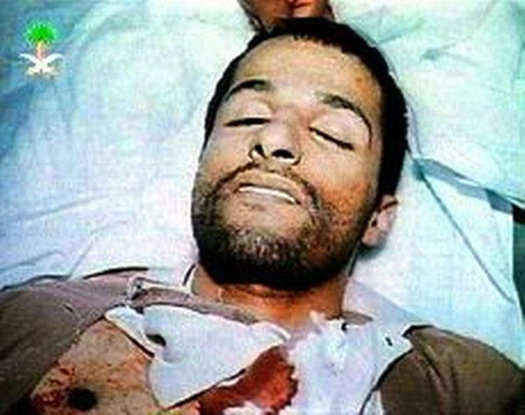 Foto fra saudiarabisk tv af den dræbte Abdel Aziz al-Muqrin. - Foto: AP 